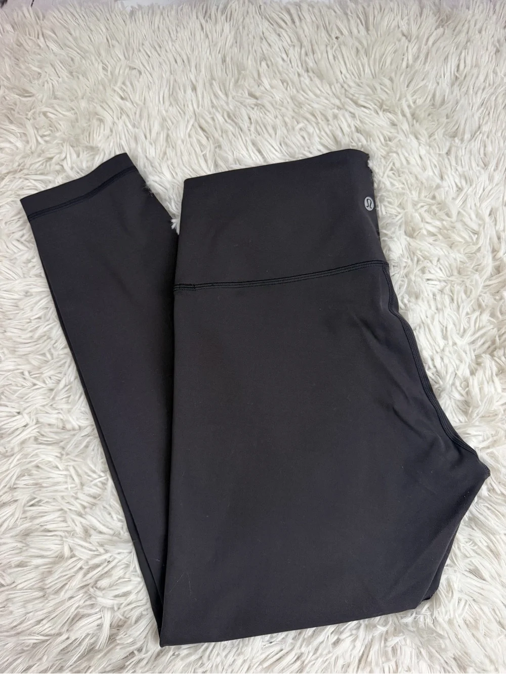 Lululemon Wunder Train High-Rise Black Tight Leggings 25